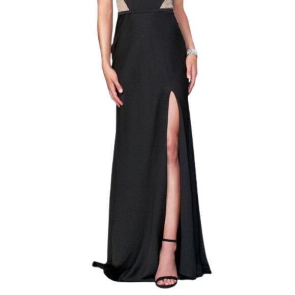 NWT La Femme 23931 Prom Dress Blue size 6 - Picture 3 of 5